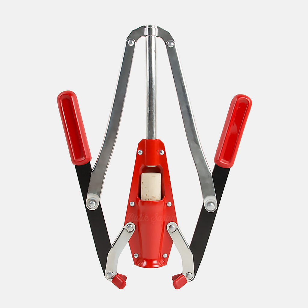 Rosso Şişe Kapatıcı Şarap Şişesi Mantarlama Aleti - Butik Şarap