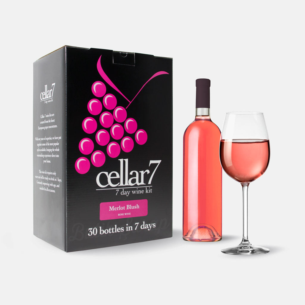 Cellar 7 Merlot Blush Şarap Kiti - Butik Şarap