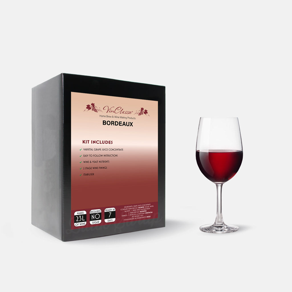 VinClasse Bordeaux Şarap Kiti - Butik Şarap
