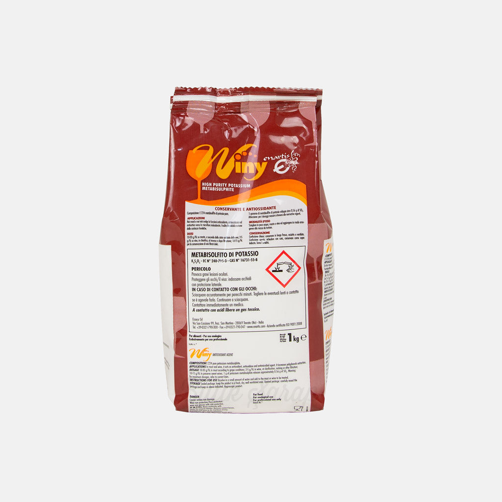 Winy Potasyum Metabisülfit 1 kg - Butik Şarap